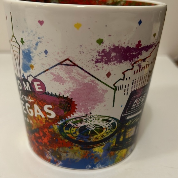 Los Vegas Themed 16 OZ Coffee Cup - Picture 6 of 6